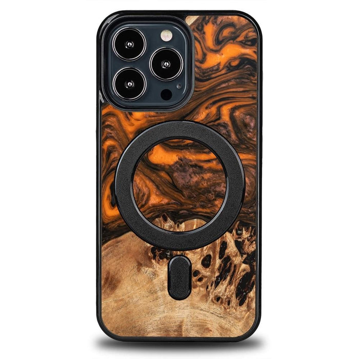 Кейс Bewood Unique Orange за iPhone 13 Pro съвместим