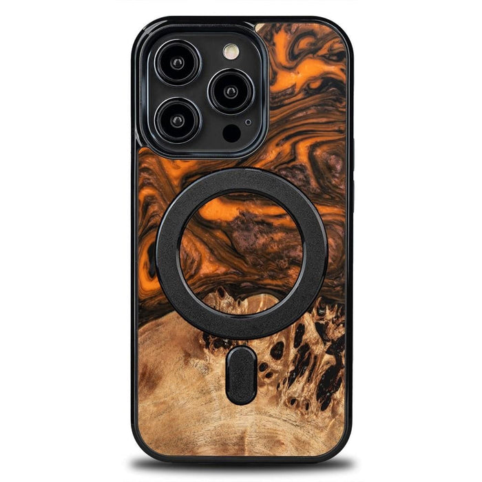 Кейс Bewood Unique Orange за iPhone 14 Pro съвместим