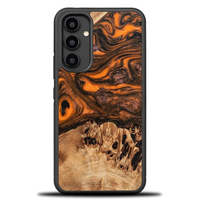 Кейс Bewood Unique Orange за Samsung Galaxy A54 5G черно и