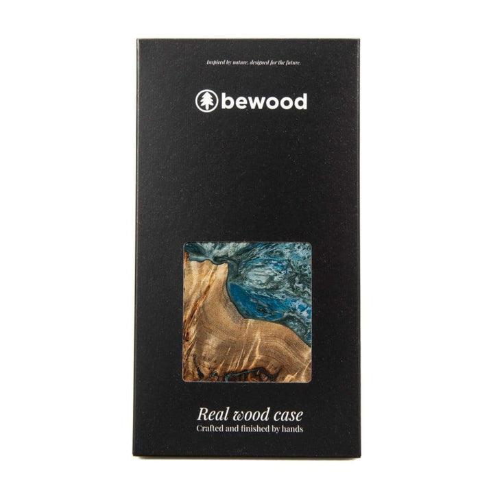 Кейс Bewood Unique Planet Earth за iPhone 13 Mini съвместим