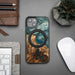 Кейс Bewood Unique Planet Earth за iPhone 14 MagSafe