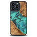 Кейс Bewood Unique Turquoise за iPhone 13 Pro тюркоазено и