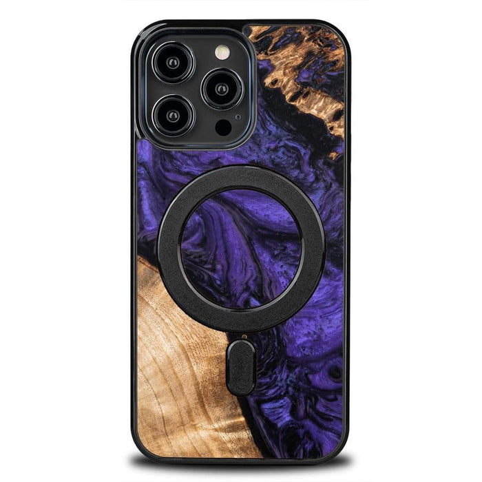 Кейс Bewood Unique Violet за iPhone 14 Pro Max съвместим