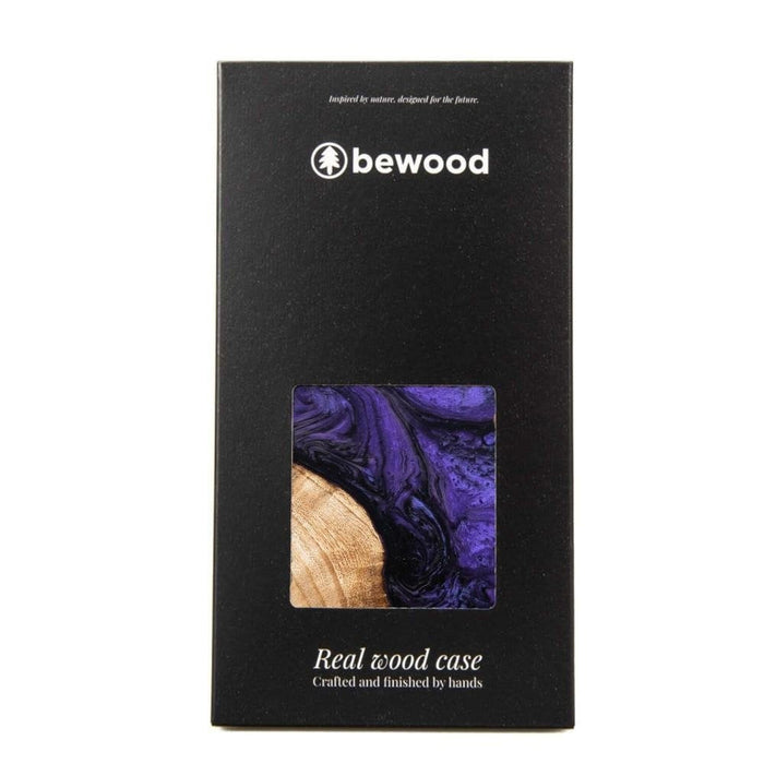 Кейс Bewood Unique Violet за iPhone 14 Pro Max съвместим