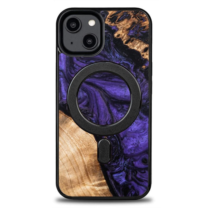 Кейс Bewood Unique Violet за iPhone 14 съвместим с MagSafe