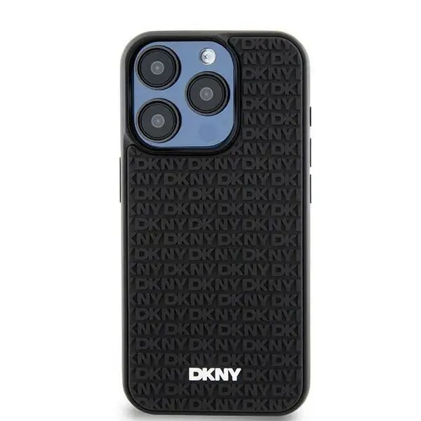 Кейс DKNY 3D Rubber Repeat Pattern за iPhone 15 Pro