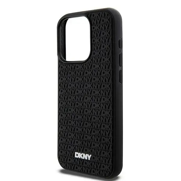 Кейс DKNY 3D Rubber Repeat Pattern за iPhone 15 Pro