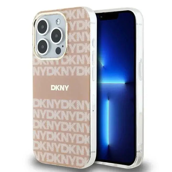 Кейс DKNY IML Mono & Stripe MagSafe за iPhone 14 Pro