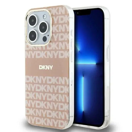 Кейс DKNY IML Mono & Stripe MagSafe за iPhone 15 Pro