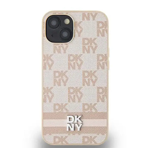 Кейс DKNY Leather Checkered Mono Pattern & Printed