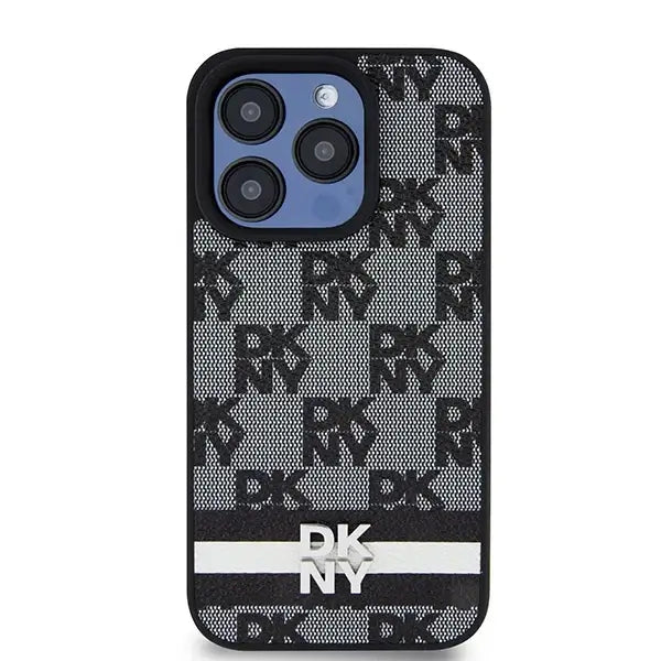 Кейс DKNY Leather Checkered Mono Pattern & Printed