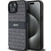 Кейс DKNY Leather Mono Stripe & Metal Logo за iPhone