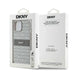 Кейс DKNY Leather Mono Stripe & Metal Logo за iPhone