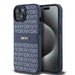 Кейс DKNY Leather Mono Stripe & Metal Logo за iPhone