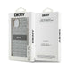 Кейс DKNY Leather Mono Stripe & Metal Logo за iPhone