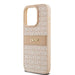 Кейс DKNY Leather Mono Stripe & Metal Logo за iPhone