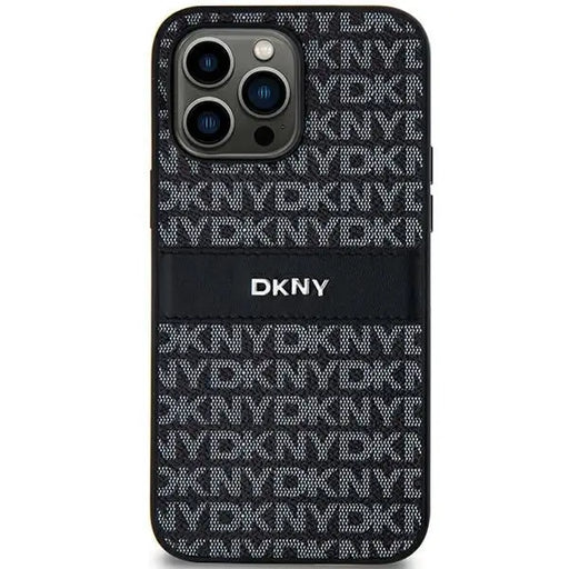 Кейс DKNY Leather Mono Stripe & Metal Logo за Samsung