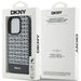 Кейс DKNY Leather Printed Pattern Metal Logo MagSafe