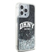 Кейс DKNY Liquid Glitter Big Logo за iPhone 13 Pro Max черен