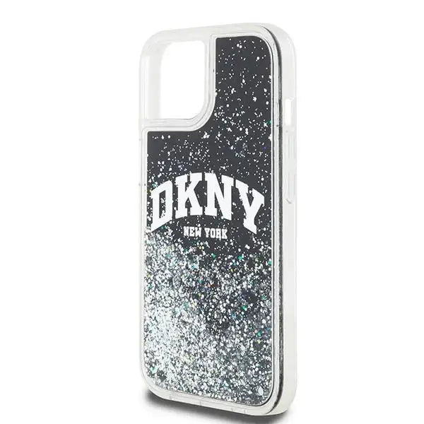 Кейс DKNY Liquid Glitter Big Logo за iPhone 15 / 14