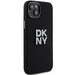 Кейс DKNY Liquid Silicone Metal Logo за iPhone 15