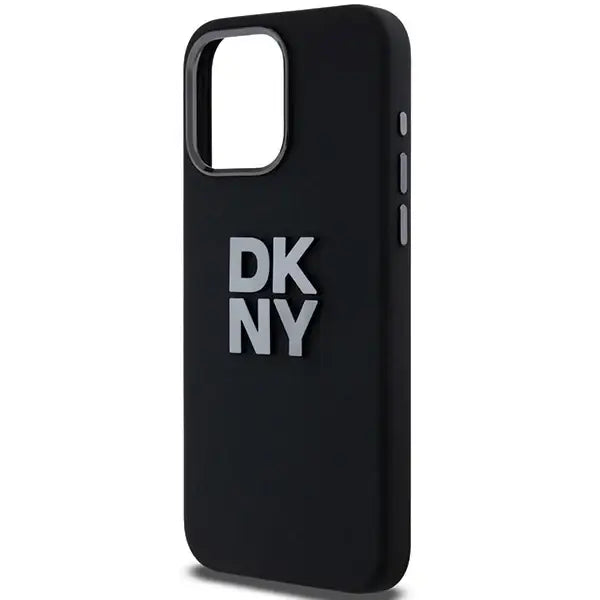 Кейс DKNY Liquid Silicone Metal Logo за iPhone 15 Pro