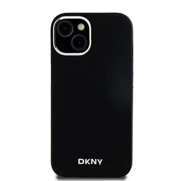 Кейс DKNY Liquid Silicone Small Metal Logo MagSafe