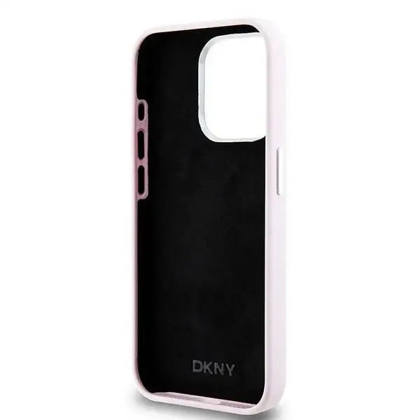 Кейс DKNY Liquid Silicone Small Metal Logo MagSafe