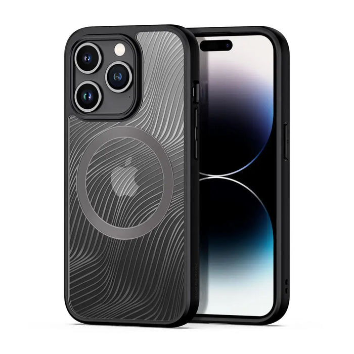 Кейс Dux Ducis Aimo Mag за iPhone 15 Pro черен