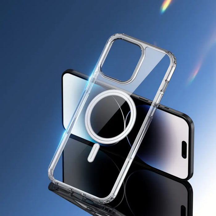 Кейс Dux Ducis Clin за iPhone 15 Pro MagSafe прозрачен