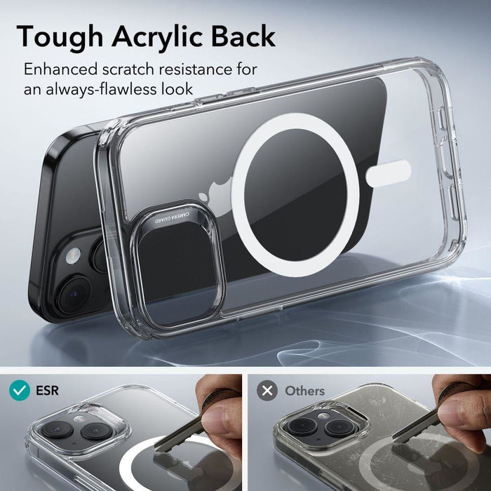 Кейс ESR Classic Hybrid HaloLock за iPhone 15 прозрачен