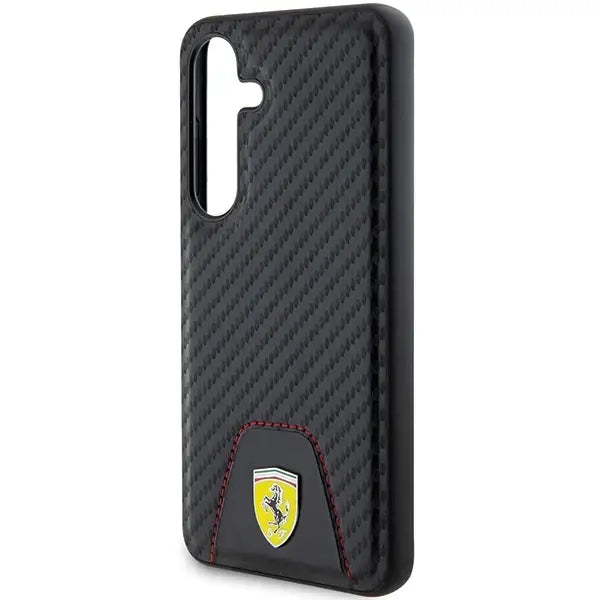 Кейс Ferrari Carbon Stitched Bottom за Samsung Galaxy