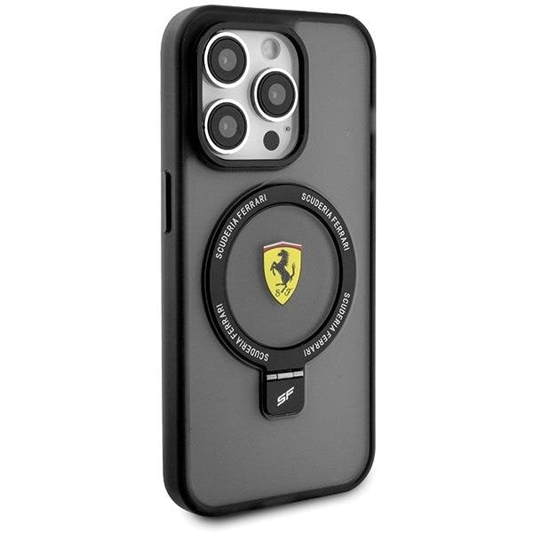 Кейс Ferrari FEHMP15LUSCAK за iPhone 15 Pro 6.1 черен /