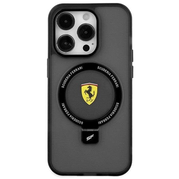Кейс Ferrari FEHMP15LUSCAK за iPhone 15 Pro 6.1 черен /