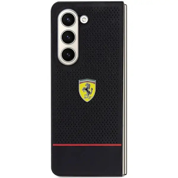 Кейс Ferrari Perforated Line за Samsung Galaxy Z Fold5 черен