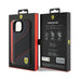 Кейс Ferrari Perforated Waves Metal Logo за iPhone 15