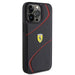 Кейс Ferrari Twist Metal Logo за iPhone 15 Pro Max черен