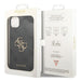 Кейс Guess 4G Big Metal Logo за iPhone 15 Plus сив