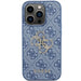 Кейс Guess 4G Big Metal Logo за iPhone 15 Pro Max син