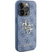 Кейс Guess 4G Big Metal Logo за iPhone 15 Pro Max син