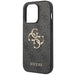 Кейс Guess 4G Big Metal Logo за iPhone 15 Pro Max сив