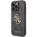 Кейс Guess 4G Big Metal Logo за iPhone 15 Pro Max сив