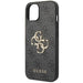 Кейс Guess 4G Big Metal Logo за iPhone 15 сив