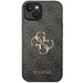 Кейс Guess 4G Big Metal Logo за iPhone 15 сив