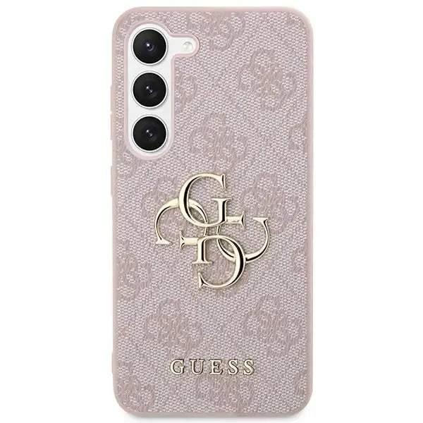 Кейс Guess 4G Big Metal Logo за Samsung Galaxy S23 FE розов