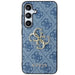 Кейс Guess 4G Big Metal Logo за Samsung Galaxy S24 Plus син