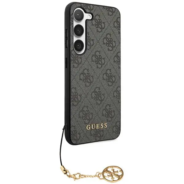 Кейс Guess 4G Charms Collection за Samsung Galaxy A35 черен