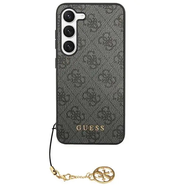 Кейс Guess 4G Charms Collection за Samsung Galaxy A35 черен