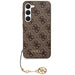 Кейс Guess 4G Charms Collection за Samsung Galaxy A35 кафяв