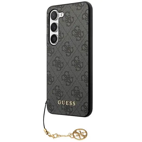 Кейс Guess 4G Charms Collection за Samsung Galaxy A55 черен